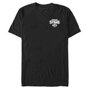 Mens Brawl Stars Classic Crest Game Logo T Shirt - 1 of 4