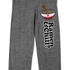 Valentines Ramen In Heart-Shaped Bowl Men’s Gray Heather Sleep Pajama Pants - image 2 of 4