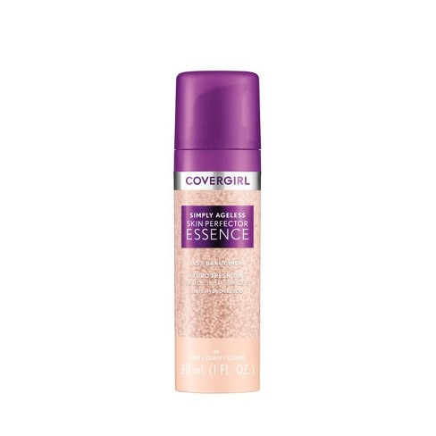 COVERGIRL Simply Ageless Skin Perfector Essence Vegan Foundation - 1 fl oz - image 1 of 4