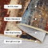 Acekool 4x6 Modern Colorful Abstract Area Rug, Washable, Non-Slip Low Pile Carpet, Contemporary Multi/Red Accent Rug for Living Room, Bedroom - 4 of 4
