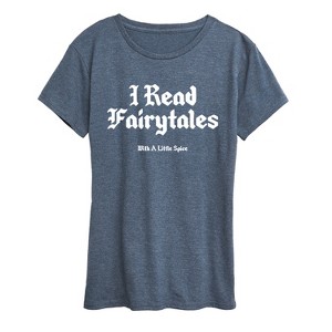 Women's - Instant Message - Read Spice Fairytales Short Sleeve Graphic T-Shirt - 1 of 4