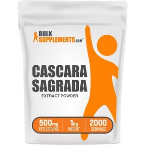 BulkSupplements Cascara Sagrada Extract Powder - 1 of 4