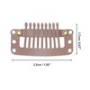 Unique Bargains 9-Teeth Snap Wig Hair Clips 20 Pcs - 3 of 4