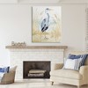Stupell Industries Modern Heron on Beach Canvas Wall Art - 2 of 4