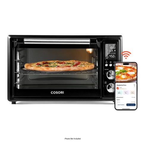 COSORI Air Fryer Toaster Oven, 12-in-1 Convection Oven Countertop with  Rotisserie, Stainless Steel 32QT/32L, 6-Slice Toast, 13-inch Pizza,100  Recipes