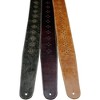 Perri's 2.5" Distressed Leather Guitar Strap with Perforated Vents and Soft Leather Back - 2 of 2