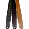 Perri's 2.5" Distressed Leather Guitar Strap with Perforated Vents and Soft Leather Back - image 2 of 2