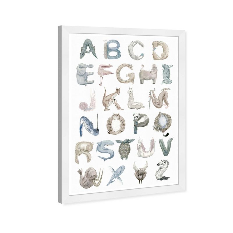 15&#34; x 21&#34; Wild Life Alphabet Animals Framed Art Print - Wynwood Studio, 2 of 7