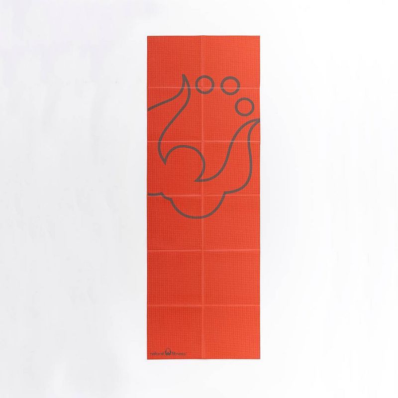 Natural Fitness Lifeline Folding Yoga Mat - Red (4mm), 4 of 5