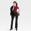 Women's High-Rise Pull-On Flare Pants - A New Day™ - image 3 of 3