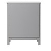 Elegant Lighting 24 Inch Wide Bathroom Storage Freestanding Cabinet In Grey - 4 of 4