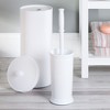 Kent Plastic Toilet Bowl Brush and Holder - iDESIGN  - 2 of 4
