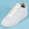 Allegra K Flat Satin Ribbon Solid Color Sports Shoes Sneakers Shoe Laces 2 Pairs - 2 of 4