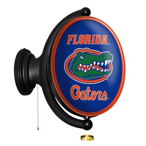 College Oval Rotating Lighted Wall Sign - 1 of 4