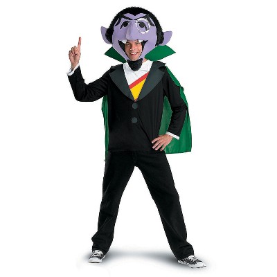 Disguise Mens Sesame Street The Count Costume - Large/X Large - Black