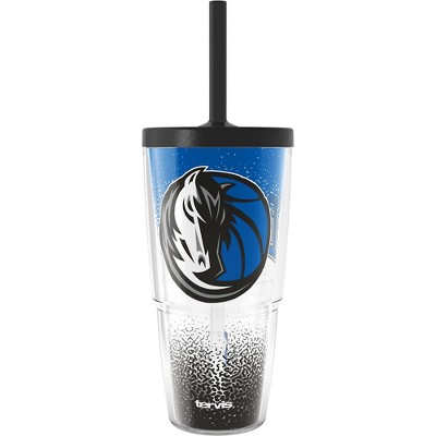 NBA Dallas Mavericks All Over Classic Tumbler with Straw Lid - 24oz