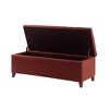 NicBex 19.25 Inch Storage Ottoman Bench with Tufted Top Soft Close Lid for Bedroom,Entryway and Living Room - 3 of 3