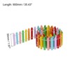 Unique Bargains Wood Decorative Miniature Ornament DIY Garden Picket Fence - 2 of 4