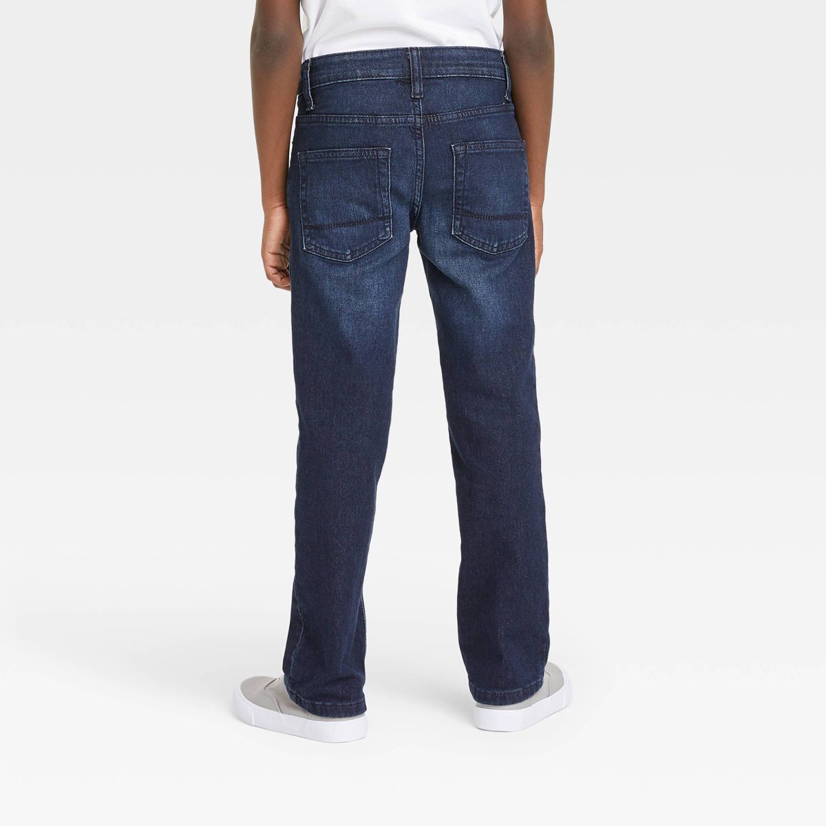 Boys' Stretch Straight Fit Jeans - Cat & Jack™ - thumbnail 4