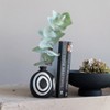 Storied Home Mango Wood Footed Bowl, Black - 2 of 4