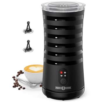 6 in 1 Automatic Milk Tea Machine 300ml Electric Coffee Maker Milk Frother Tea Maker DIY Milk Tea Office Boiling Cup 220V, Brown