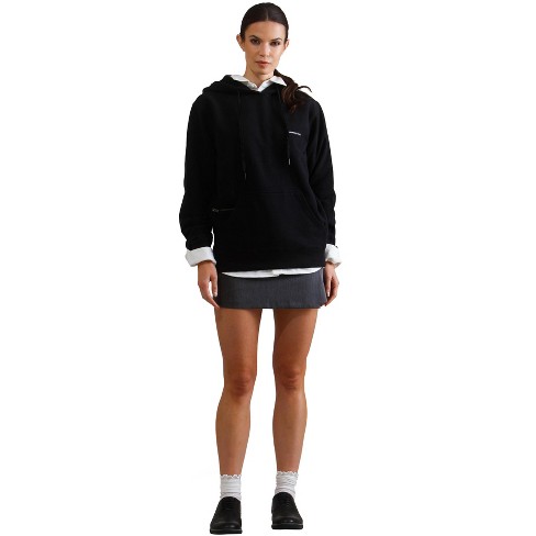 Members Only Women's Pullover Oversized Hooded Sweatshirt : Target