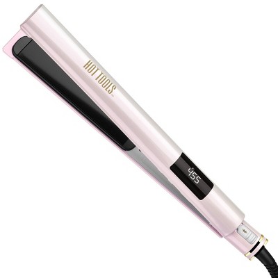 Hot tools digital flat iron titanium hotsell