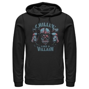 Men's Star Wars: A New Hope Darth Vader Chillin' Like a Villain Pull Over Hoodie - 1 of 4