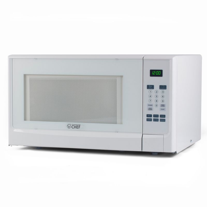 COMMERCIAL CHEF Countertop Microwave Oven 1.4 Cu. Ft. 1100W, 1 of 8