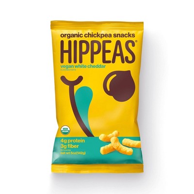 Hippeas Vegan White Cheddar Organic Chickpea Puffs - 4oz