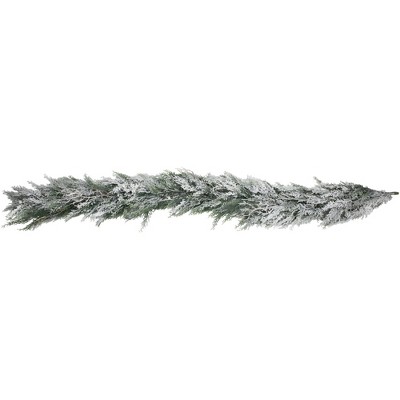 5' Iced/Glittered Plastic Twig Garland ( XAG065-SILVER ) – INTERNATIONAL  SILK