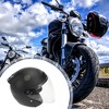 Unique Bargains Car Motorcycle Threaded Bull Horn Helmet Decoration Sticker Suction Cup 2 Pcs - 2 of 4