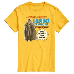 Men's - Star Wars - Lando Action Figure Short Sleeve Graphic T-Shirt - 1 of 4