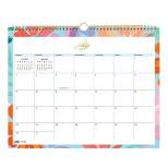 Color Me Courtney for Blue Sky 2023-23 Academic Wall Calendar 15"x12" Monthly Wirebound Grow Blue
