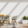 PAGED Set of 2 Patio Dining Chairs,Modern Outdoor Dining Chairs with Wood Frame,23.6 inch Chairs Suitable for Patio,Garden - 2 of 4