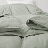 Peace Nest All-Season Medium Warmth Solid Pattern Duvet Insert White Goose Feather Comforter - 4 of 4