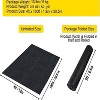 Weed Barrier Landscape Fabric, 4Ft x 100Ft, Heavy Duty 5.8 Oz Woven Geotextile for Weed Control, Garden Ground Cover Mat, Durable, Tear-Resistant - 2 of 4