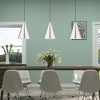 Livex Lighting Dulce 1 - Light Pendant in  Brushed Aluminum/Polished Chrome - 3 of 4