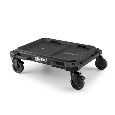 thumbnail image 2 of ToughBuilt StackTech Compatible Feet Mount – Wall & Floor Mount For Full/Half Tool Boxes, Black 2 of 6