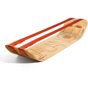 Balance Board for Slackline Training with 1 & 2 Line Options, Gift for Kids & Adults, Ideal for Core Workouts - 1 of 4