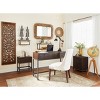 Industrial Metal Wall Shelf Set of 2 Brown - Olivia & May: PEFC Certified, No Assembly, 4 Tier Storage - 4 of 4