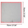 INSPIRE CHIC Women's Polka Dot Square Neckerchief Headband 27.56*27.56 inches(L*W) - 3 of 4