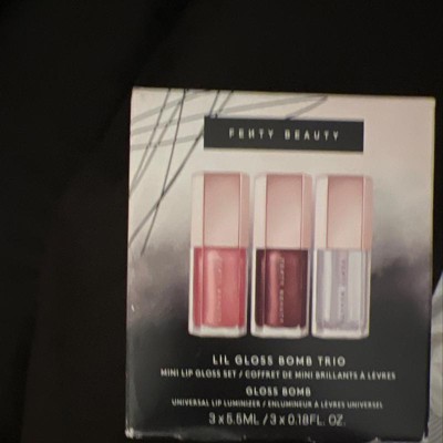 Fenty Snackz By Fenty Beauty By Rihanna lil Gloss Bomb Trio Mini Lip Gloss  Set - 0.18 Fl Oz/3pc - Ulta Beauty : Target