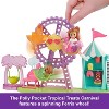 Polly Pocket Doll & Playset, Tropical Treats Carnival Food-Themed Toy Includes 3-inch Doll, 1 Puppy, 10 Accessories & Spinning Ferris Wheel - 2 of 3