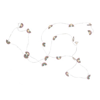 Battery Powered Pink LED Fairy Lights with Copper Wire