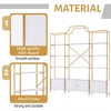 78'' 4 Tiers Modern Bookcase Bookshelf With Storage Cabinet Extra Large Easy Assembly Book Toy Organizer - 3 of 4