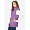 Jessica London Women's Plus Size Quilted Vest - 4 of 4