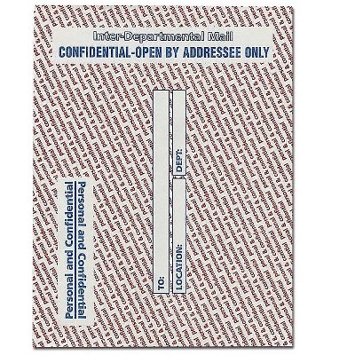 HITOUCH BUSINESS SERVICES Gummed Inter-Departmental Envelopes 10" x 13" Multi Colors 100/Box