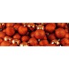 Northlight Shatterproof 3-Finish Christmas Ball Ornaments - 2.5" (60mm) - Burnt Orange - 100ct - 3 of 3