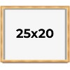 PosterPalooza | Minimalist Shadow Box Brown Picture Frame - UV Acrylic, Backing Board, Hanging Hardware - 2 of 4